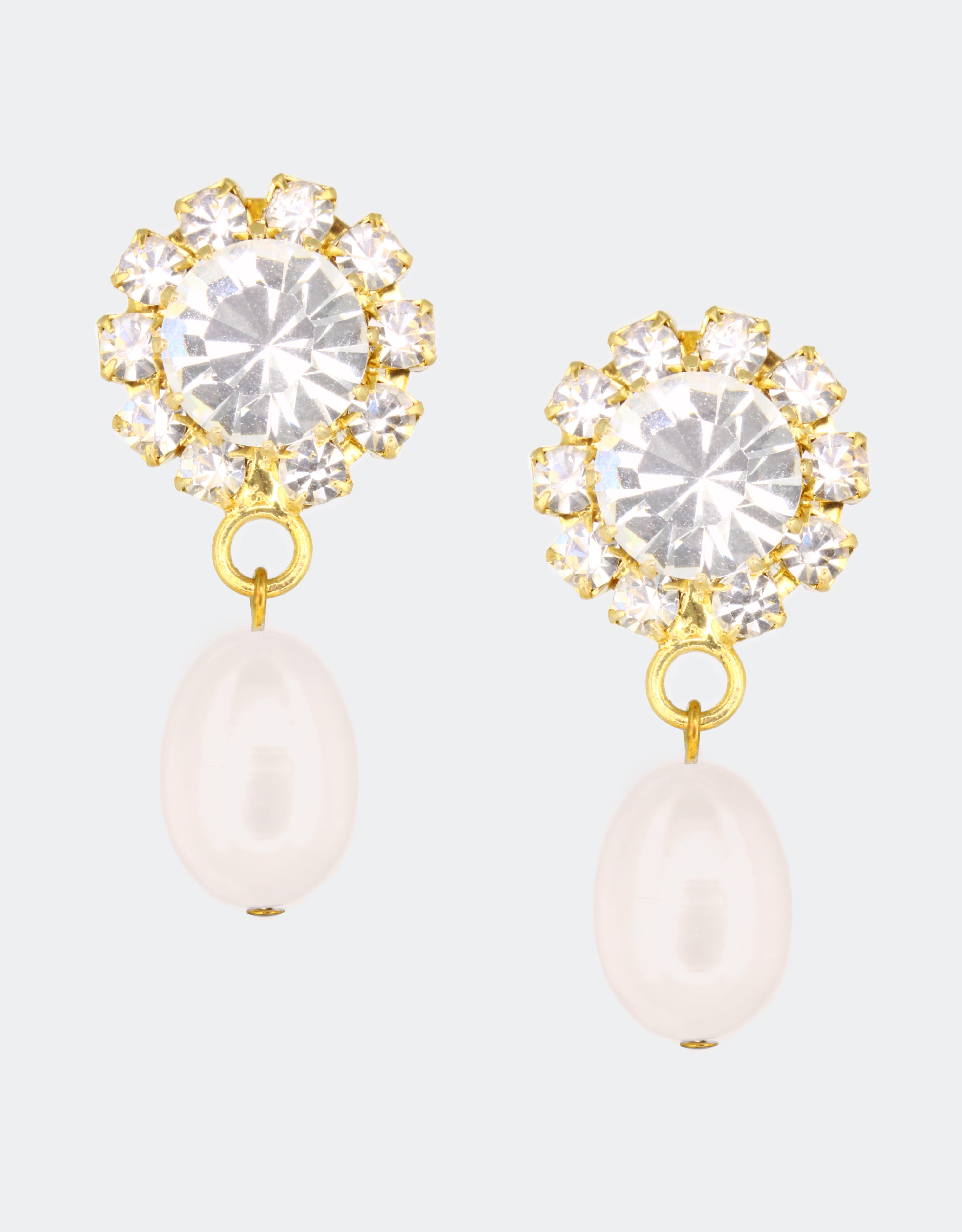 Lady marmalade drop pearl on sale earrings