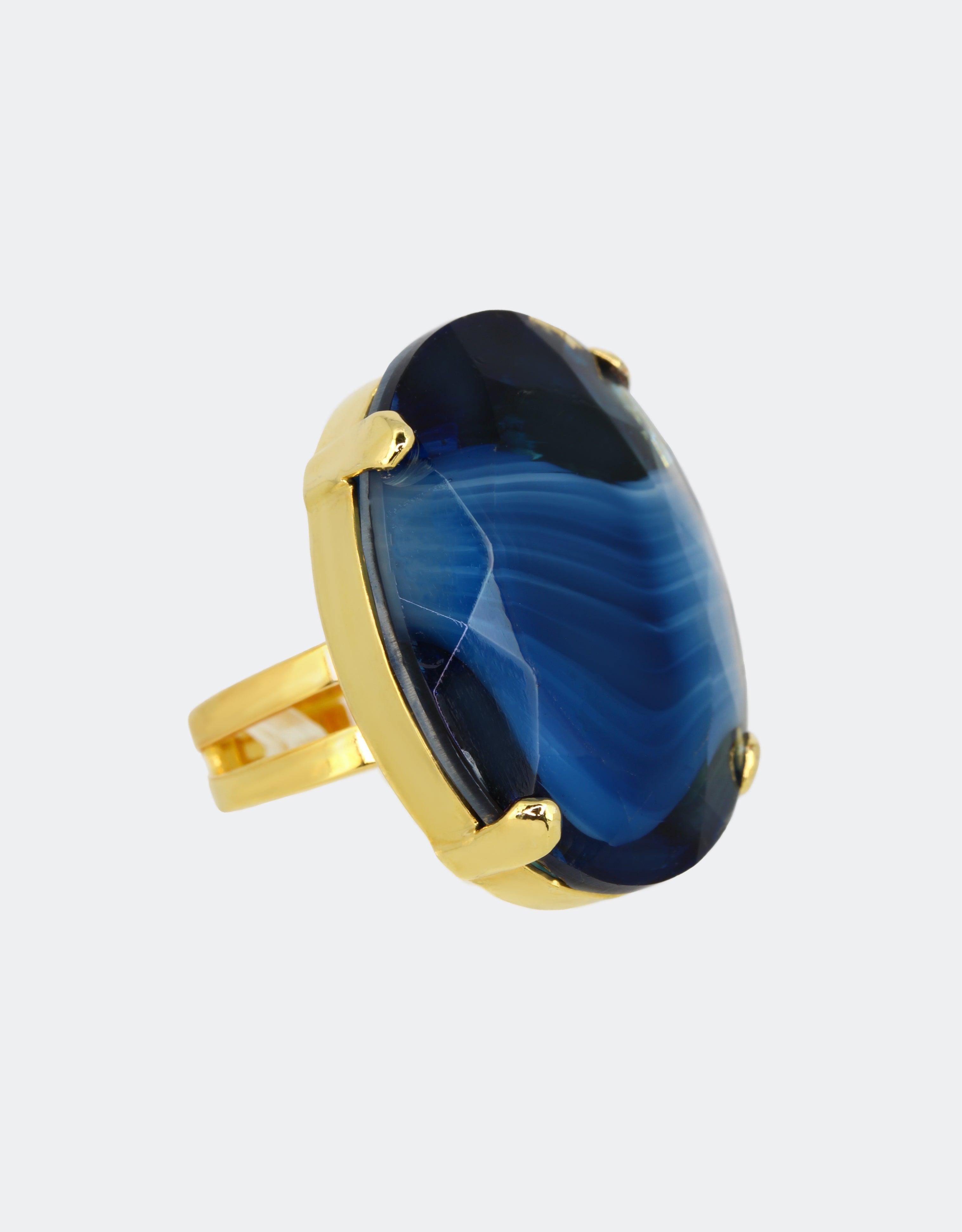 Ciro Ring Jewellery handmade in London using Genuine Crystals